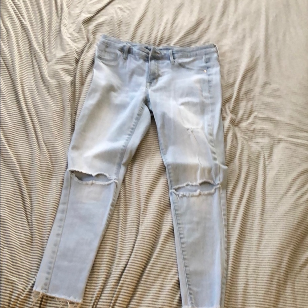 denim holy jeans
